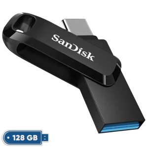 فلش مموری سن دیسک مدل Ultra Dual Drive GO USB Type-C ظرفیت 128گیگابایت