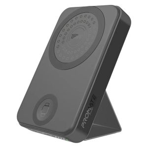 پاوربانک پرومیت مدل POWERMAG-TRIO.BLACK ظرفیت 10000 میلیآمپر ساعت