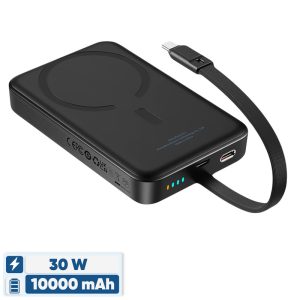 پاوربانک باسئوس مدل Magnetic Mini ظرفیت 10000 میلی آمپر ساعت