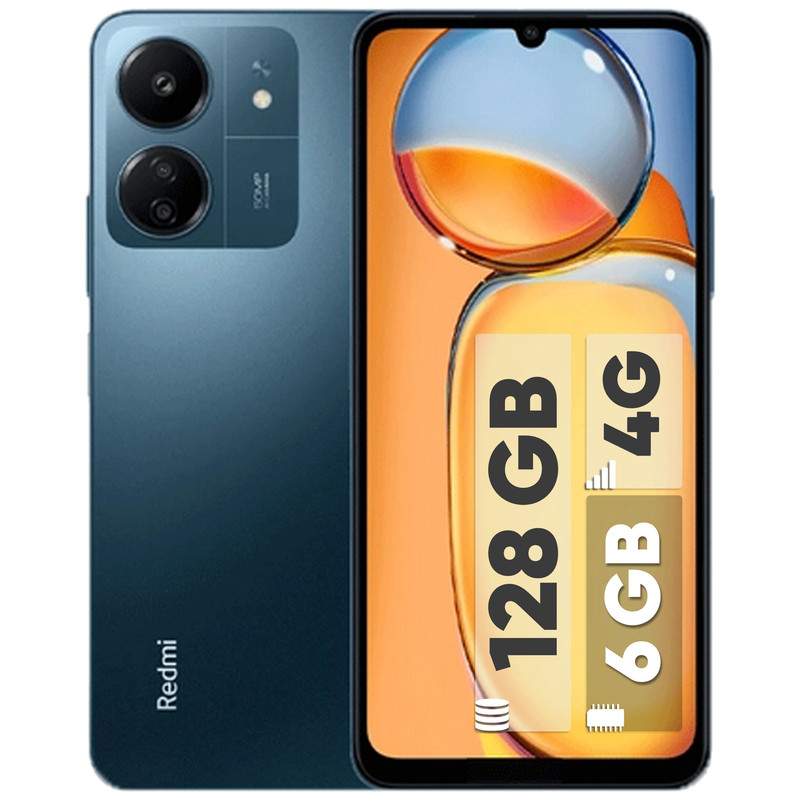 گوشی موبایل شیائومی مدل Redmi 13C NFC دو سیم کارت ظرفیت 128 گیگابایت و رم 6 گیگابایت