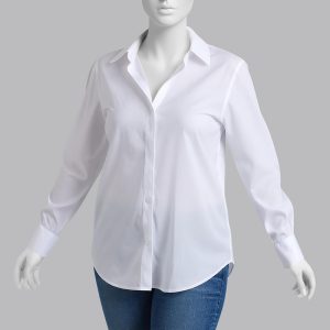 شومیز آستین بلند زنانه مدل ساده تابستانی