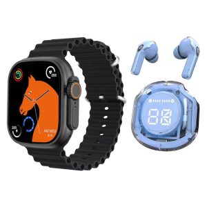 ساعت هوشمند مدل HR7 ULTRA3 به همراه هدفون بلوتوثی