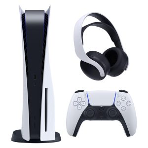 کنسول بازی سونی مدل PlayStation 5 ظرفیت 825 گیگابایت ریجن 1200 آسیا به همراه هدست