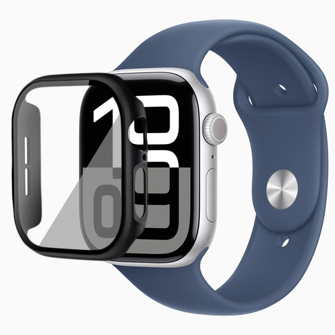 کاور گوف مدل Protector-GL مناسب برای ساعت هوشمند اپل واچ سری 10 سایز 46mm به همراه محافظ صفحه نمایش
