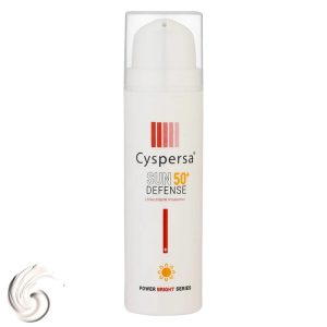 فلوئید ضدآفتاب بدون رنگ سیسپرسا، SPF50، مدل ضدلک، مناسب انواع پوست و حجم 50 میلیلیتر، محافظت کننده در برابر اشعه UVA،IRو UVB، دارای بافت سبک و جذب سریع، آنتیاکسیدان، آبرسان، روشن کننده پوست، با ماندگاری 2 ساعته
