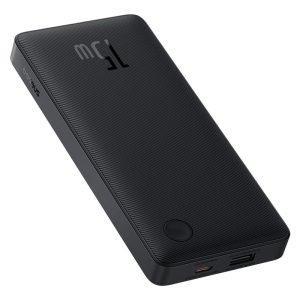 پاوربانک باسئوس 15 وات مدل Airpow Lite PPAP-10A Cosmic ظرفیت 10000 میلی آمپر ساعت