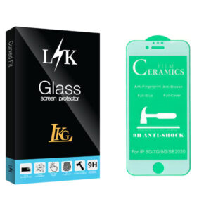 محافظ صفحه نمایش سرامیکی ال کا جی مدل LK Glass مناسب برای گوشی موبایل اپل Iphone SE 2020 / 6 / 6S / 7 / 8