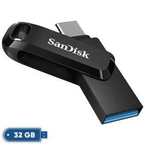 فلش مموری سن دیسک مدل Ultra Dual Drive Go ظرفیت 32 گیگابایت
