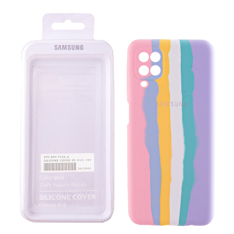 کاور طرح آبرنگی مدل سیلیکون کد KHO.109 مناسب برای گوشی موبایل سامسونگ Galaxy A12 / M12