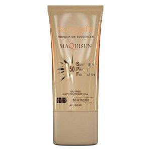 کرم ضد آفتاب رنگی سانسیف، 50 SPF، مدل MAQUISUN NW15، مناسب انواع پوست تنالیته با متوسط و حجم 40 میلیلیتر، محافظتکننده در برابر اشعههای UVA و UVB، بدون عطر، محافظتکننده پوست در برابر مواد آلرژیزا، دارای فرمولاسیون بدون چربی، با ماندگاری 2 ساعته
