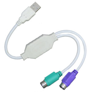 کابل تبدیل ps2 به USB به طول 30 سانتی متر