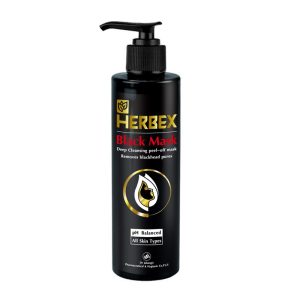 ماسک صورت هربکس مدل Black حجم 120 میلی لیتر