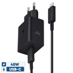 شارژر دیواری 45 وات سامسونگ مدل EP-T4511 Low Standby به همراه کابل 1.8 متری - دو پین