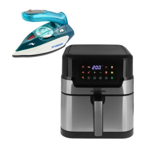 هواپز 8 لیتر ایکس ویژن مدل AF6080 به همراه اتو مسافرتی 1000 وات ایکس ویژن مدل SW-602