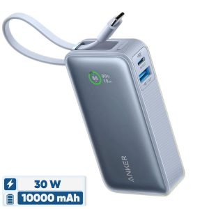 پاوربانک انکر مدل A1259 ظرفیت 10000 میلی آمپر ساعت