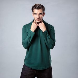 تی شرت کلاهدار آستین بلند مردانه باینت مدل 511-9