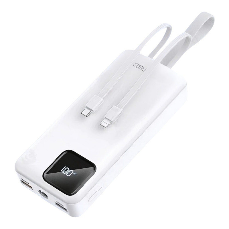 پاوربانک مدل fast chargiin PD-25.5W+20W-QC ظرفیت 30000 میلی آمپر ساعت