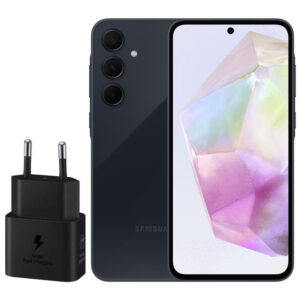 گوشی موبایل سامسونگ مدل Galaxy A15 دو سیم کارت ظرفیت 256 گیگابایت و رم 8 گیگابایت به همراه شارژر 25وات سامسونگ - ویتنام