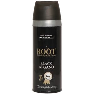اسپری خوشبو کننده بدن مردانه روت مدل Black Afgano حجم 200 میلی لیتر