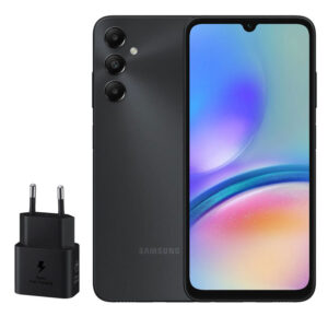 گوشی موبایل سامسونگ مدل Galaxy A05s دو سیم کارت ظرفیت 128 گیگابایت و رم 4 گیگابایت - به همراه شارژر 25 وات سامسونگ