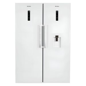 یخچال و فریزر دوقلو 36 فوت هیمالیا مدل آیس ایج HREN45001 - HFZN38002