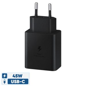 شارژر دیواری 45 وات سامسونگ مدل EP-T4510 به همراه کابل تبدیل USB-C