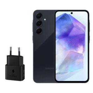 گوشی موبایل سامسونگ مدل Galaxy A55 دو سیم کارت ظرفیت 256 گیگابایت و رم 8 گیگابایت به همراه شارژر 25وات سامسونگ - ویتنام