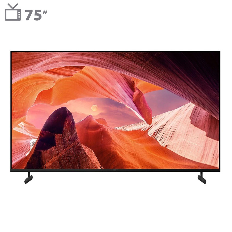 تلویزیون ال ای دی هوشمند سونی مدل KD-75X80L سایز 75 اینچ
