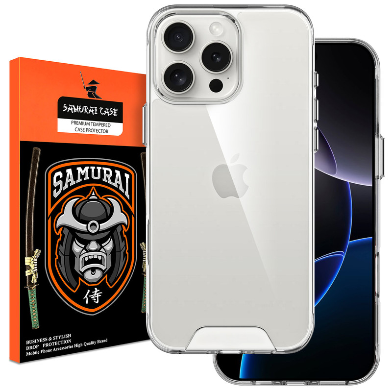 کاور سامورایی مدل Space مناسب برای گوشی موبایل اپل iPhone 16 Pro Max