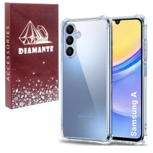 کاور دیامانته مدل بی رنگ مناسب برای گوشی موبایل سامسونگ Galaxy A16