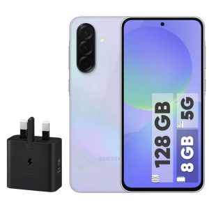 گوشی موبایل سامسونگ مدل Galaxy A36 دو سیم کارت ظرفیت 128 گیگابایت و رم 8 گیگابایت - به همراه شارژر 25 وات سامسونگ