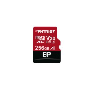 کارت حافظه microSDXC پتریوت مدل EP-V30 A1 ظرفیت 256 گیگابایت به همراه آداپتور