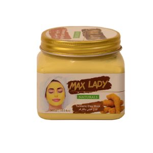 ماسک صورت مکس لیدی مدل Turmeric حجم 300 میلی لیتر