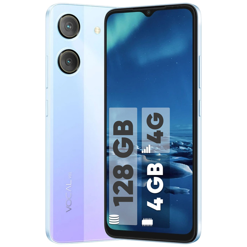 گوشی موبایل وکال مدل V01 دو سیم کارت ظرفیت 128 گیگابایت و رم 4 گیگابایت